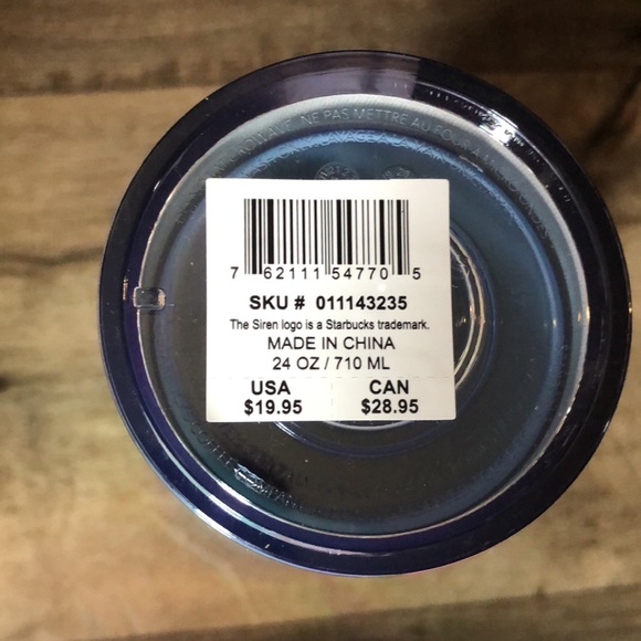 Starbucks Venti Holographic Unicorn Dome Summer 2023 Tumbler 24 oz with straw - Picture 3 of 3